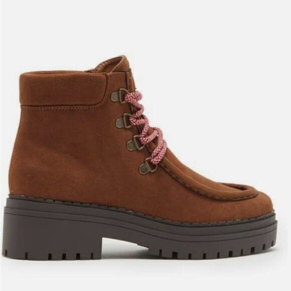 New Indigo Rd. Windsor 2 Brown hiking Boots high top sneakers suede WALLABEES 7 - Picture 2 of 6